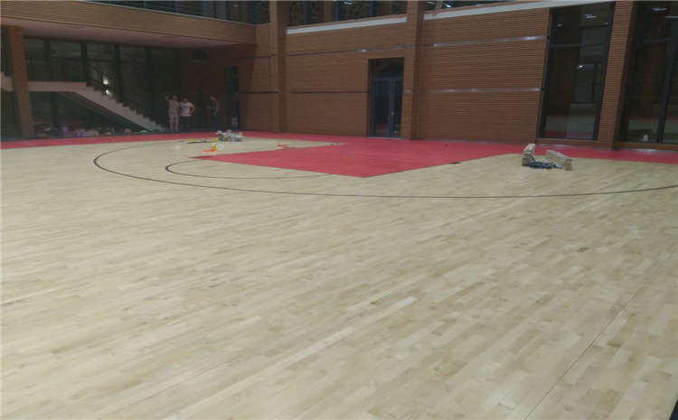 楓樺木實木運動地板結(jié)構(gòu)