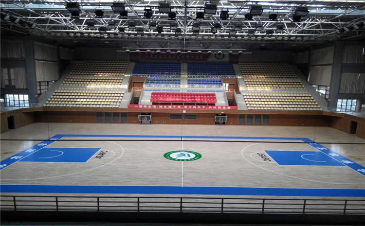 浙江體育館運(yùn)動(dòng)木地板材料廠家